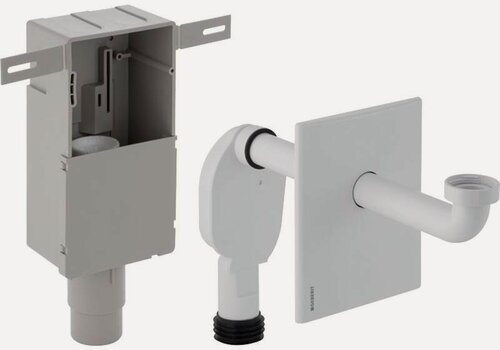 Изображение товара Сифон Geberit Ricambi 151.120.11.1, встраиваемый, для раковины, G1 1/4, пластик, белый