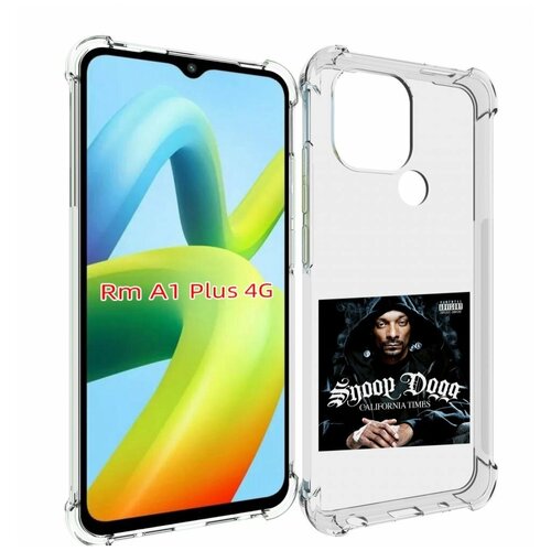 Чехол MyPads Snoop Dogg CALIFORNIA TIMES для Xiaomi Redmi A1 Plus + задняя-панель-накладка-бампер чехол mypads snoop dogg tha last meal для xiaomi redmi a1 plus задняя панель накладка бампер