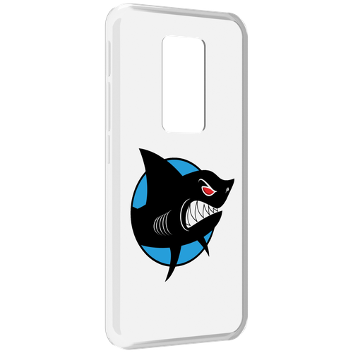 Чехол MyPads Злая-акула для Motorola Defy 2021 задняя-панель-накладка-бампер чехол mypads злая акула для motorola edge plus задняя панель накладка бампер