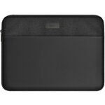 Сумка для ноутбука до 16.2 дюймов WiWU Minimalist Laptop Sleeve для Macbook Pro 16 - Черная - изображение