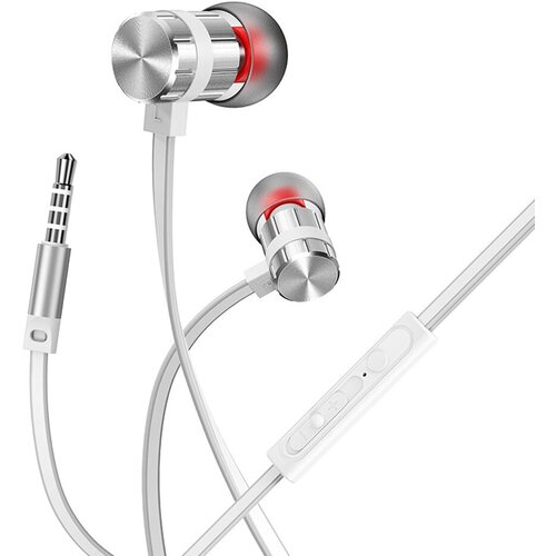 Наушники внутриканальные Borofone BM48 ACOUSTIC 12 м цвет серебряный 36000₽