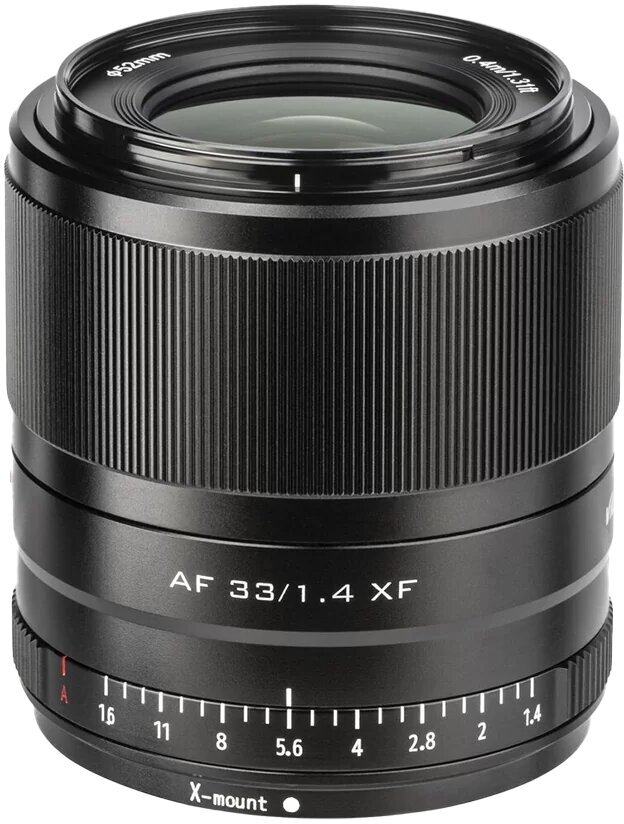 Объектив Viltrox AF 33mm F1.4 X-mount Чёрный AF 33/1.4 XF