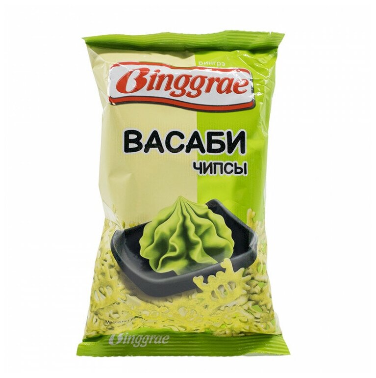 Чипсы Binggrae Васаби 50 г, Россия