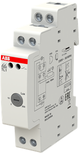 TL1 Реле уровня освещенности с датчиком 1 канал, 1НО, 110-230V AC, 16А ABB, 2CSM229921R1341