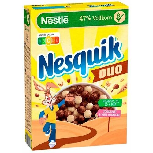 Сухой завтрак Nestle Nesquik Duo шоколадные шарики (Германия), 325 г