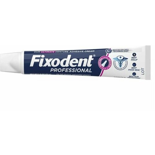 Fixodent Professional Крем для фиксации съемных протезов 10г
