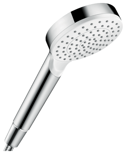 Ручной душ hansgrohe Crometta Vario Green 26336400, белый/хром