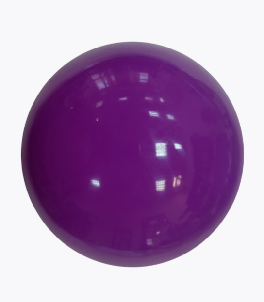 Мяч для художественной гимнастики * (D 15 фиолетовый глянцевый)