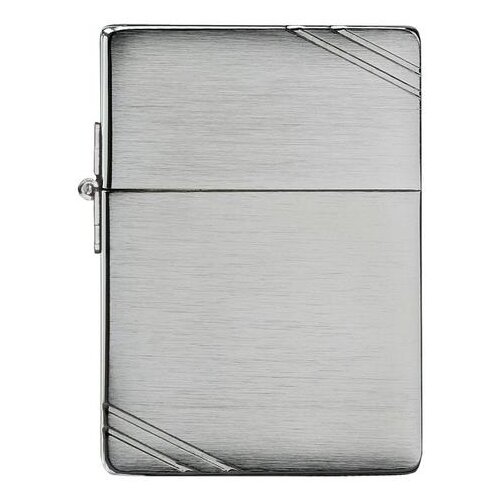 Zippo 1935 Replica зажигалка бензиновая Slashes Brushed Chrome 1 шт. 1 шт. 55 г