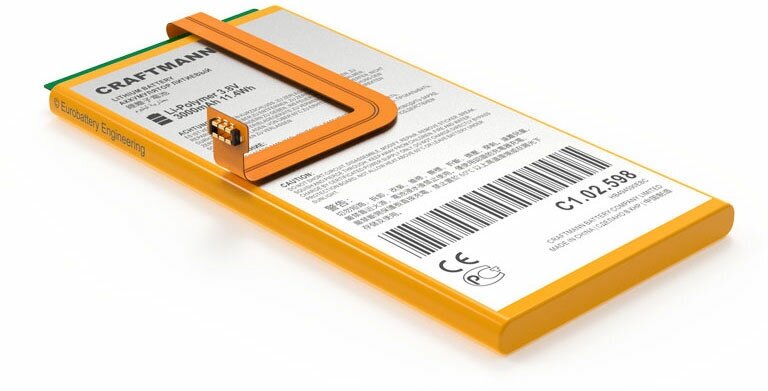 Аккумулятор Craftmann 3000 мАч для HUAWEI HONOR 7 (HB494590EBC) — фото 1