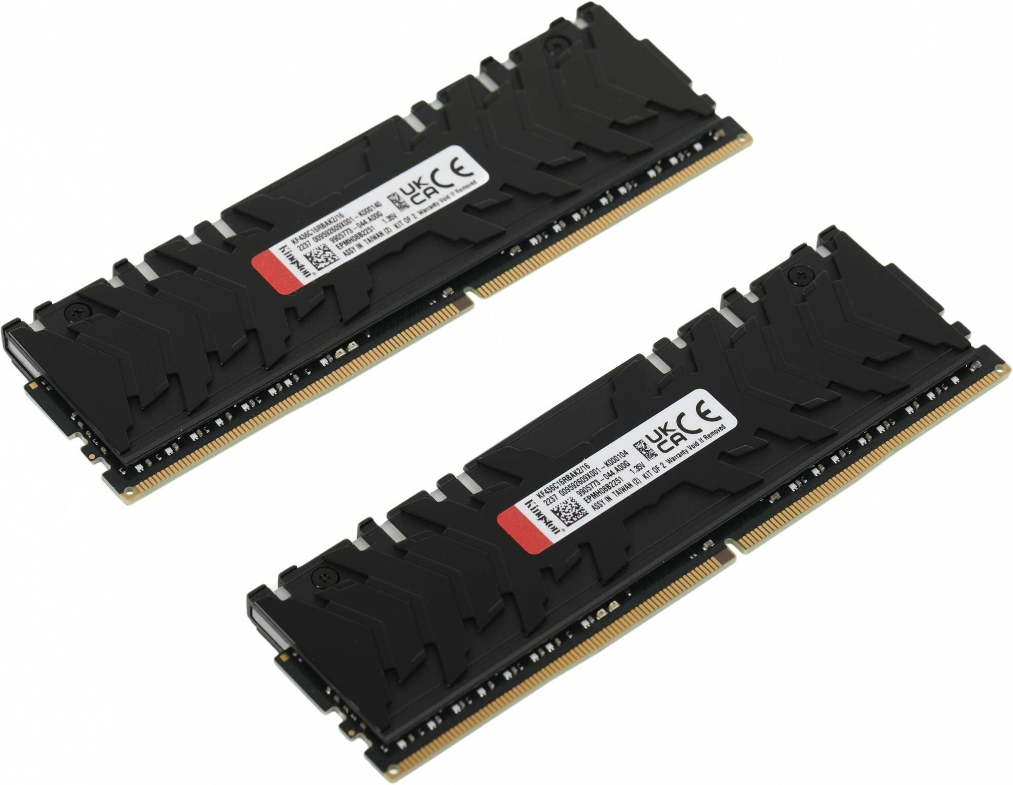 Оперативная память Kingston Fury Renegade RGB KF436C16RBAK2/16 DDR4 - 2x 8ГБ 3600, DIMM, Ret - фотография № 5