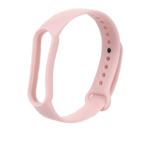 Aксессуар Ремешок Zibelino для Mi Band 5 Silicone Light Pink ZBS-XIMB5-WPNK