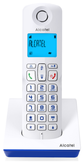 Радиотелефон Alcatel S230 RU WHITE