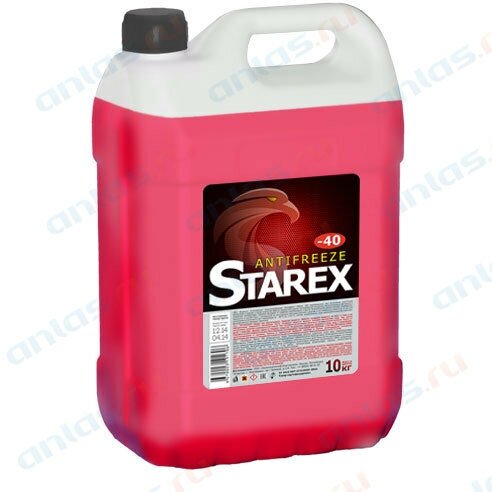 фото Антифриз Starex Red красный G11 10 кг SINTEC 700620 | цена за 1 шт