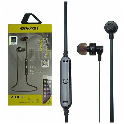 Беспроводные наушники Awei A990BL sport 179900₽