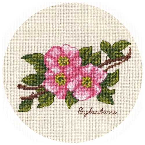 фото C-1811 набор для вышивания panna 'веточка шиповника'