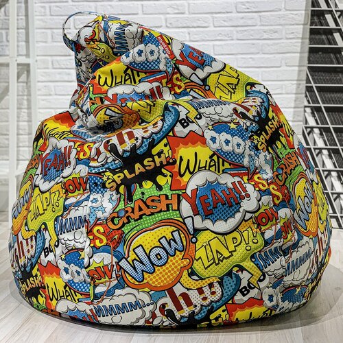 Изображение товара Кресло-мешок "Wow" Myakish XXXL, велюр, наполнитель пенополистирол, 400л