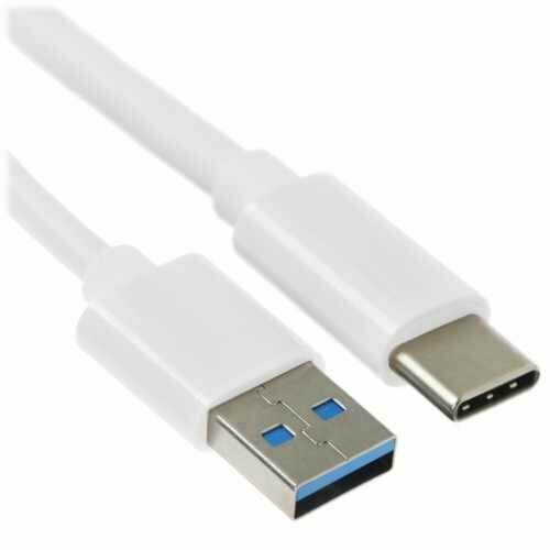 Кабель круглый KEYRON USB Type-C - USB белый 1 м