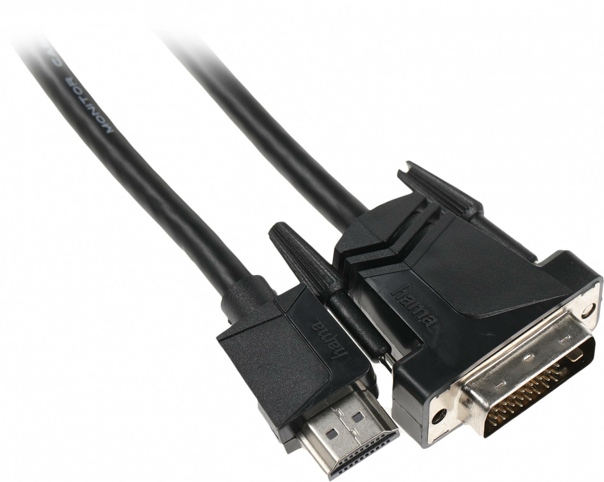 Кабель Hama H-200715 DVI (m)/HDMI (m) 1.5м. (00200715) - фото №4