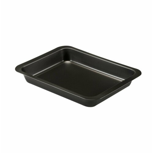 Противень для духовки антипригарный Barazzoni Le Dolcezze Mould for Lasagna, с высоким бортом, 3,3 л, 32 см, углеродистая сталь, цвет черный