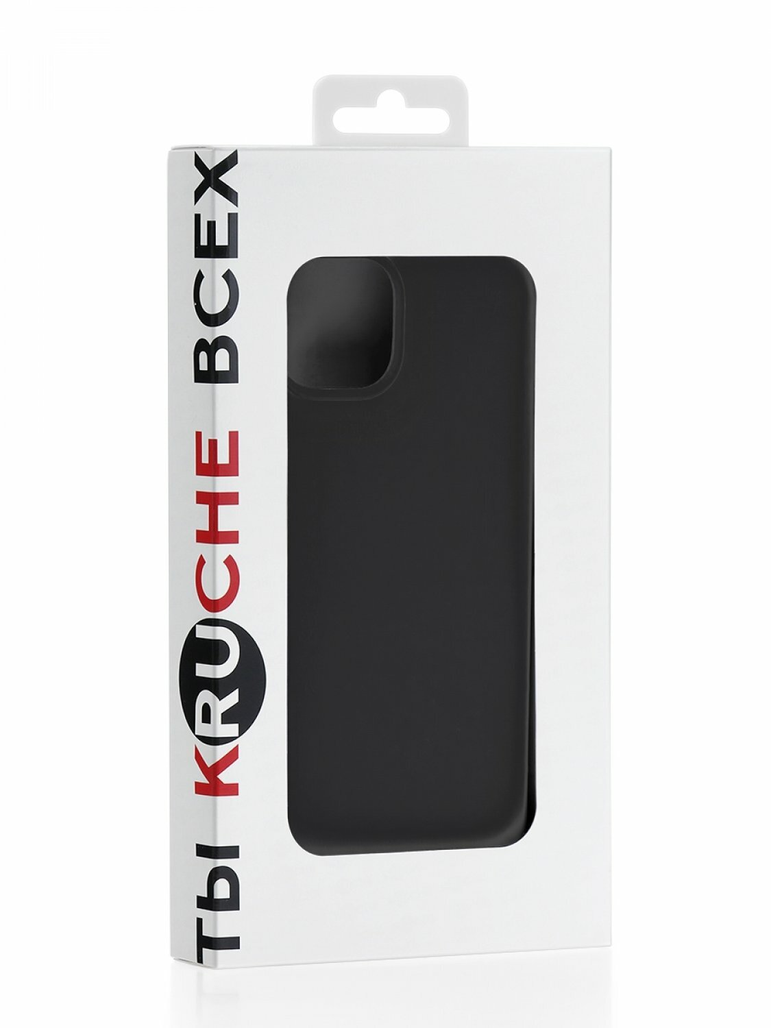 Чехол для iPhone 12 mini Kruche Silicone Black противоударный пластиковый кейс защитный силиконовый бампер софттач накладка с защитой камеры