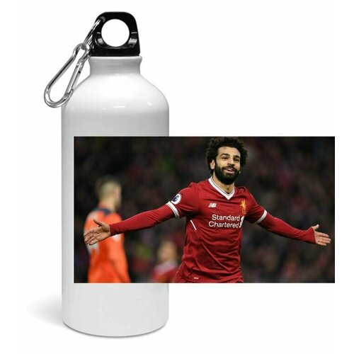 фото Спортивная бутылка мохамед салах, mohamed salah №5 goodbrelok
