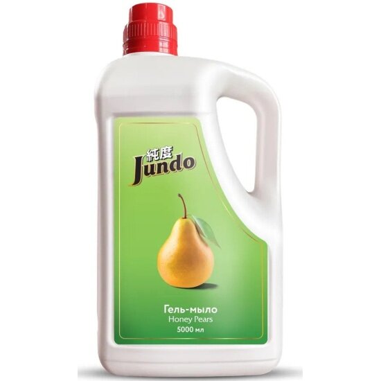 Жидкое мыло Jundo PREMIUM Honey Pears, с гиалуроновой кислотой, 5 л