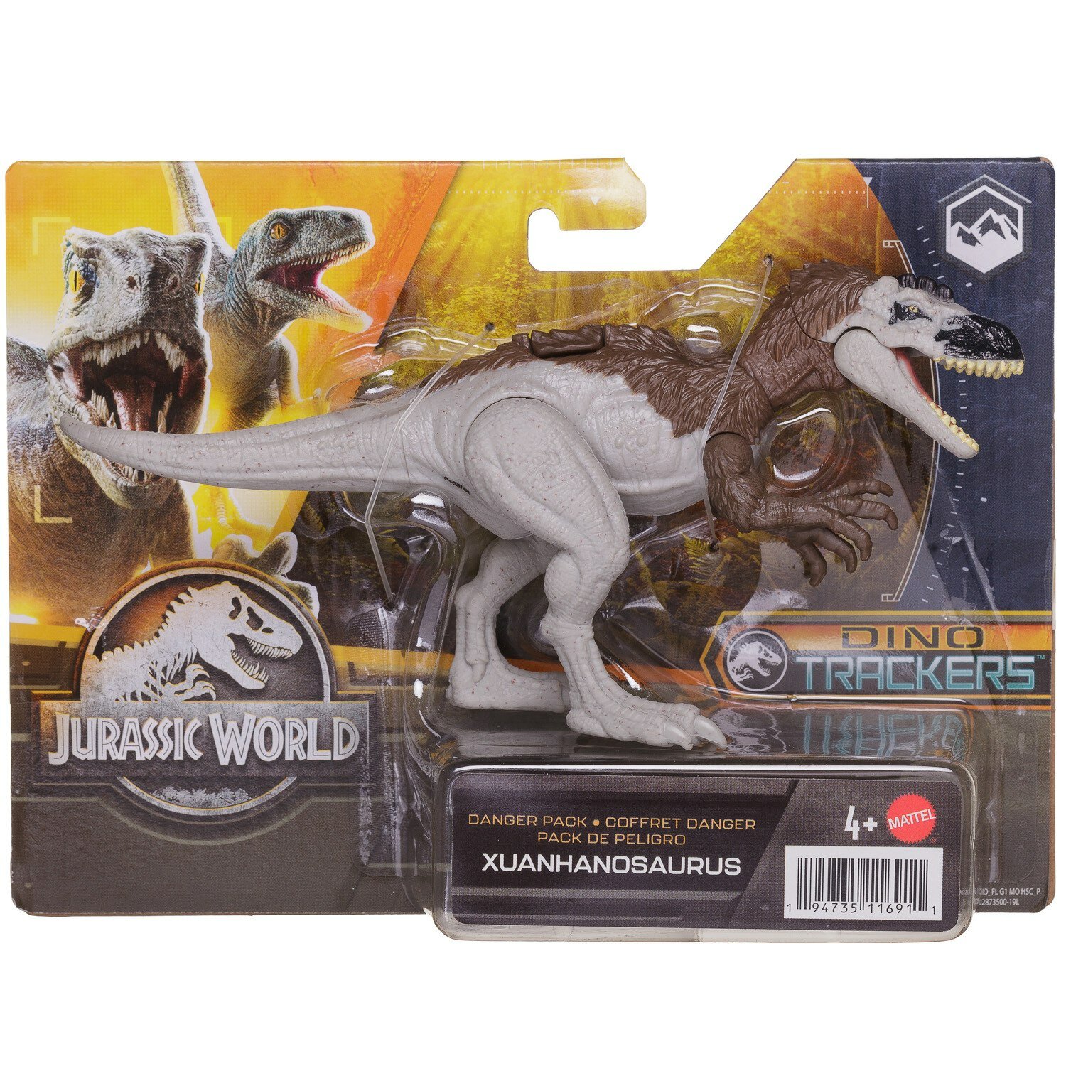 Фигурка Mattel Jurrasic World Дино Нотозавр №2 HLN49/2