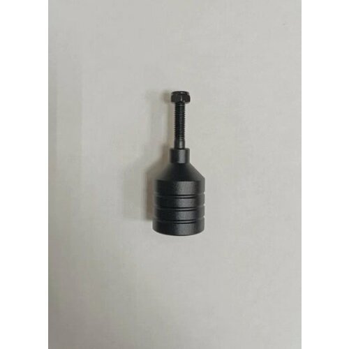 Пеги для трюкового самоката с осями 8мм, ø20x55/35мм, алюминий, черные 1 шт