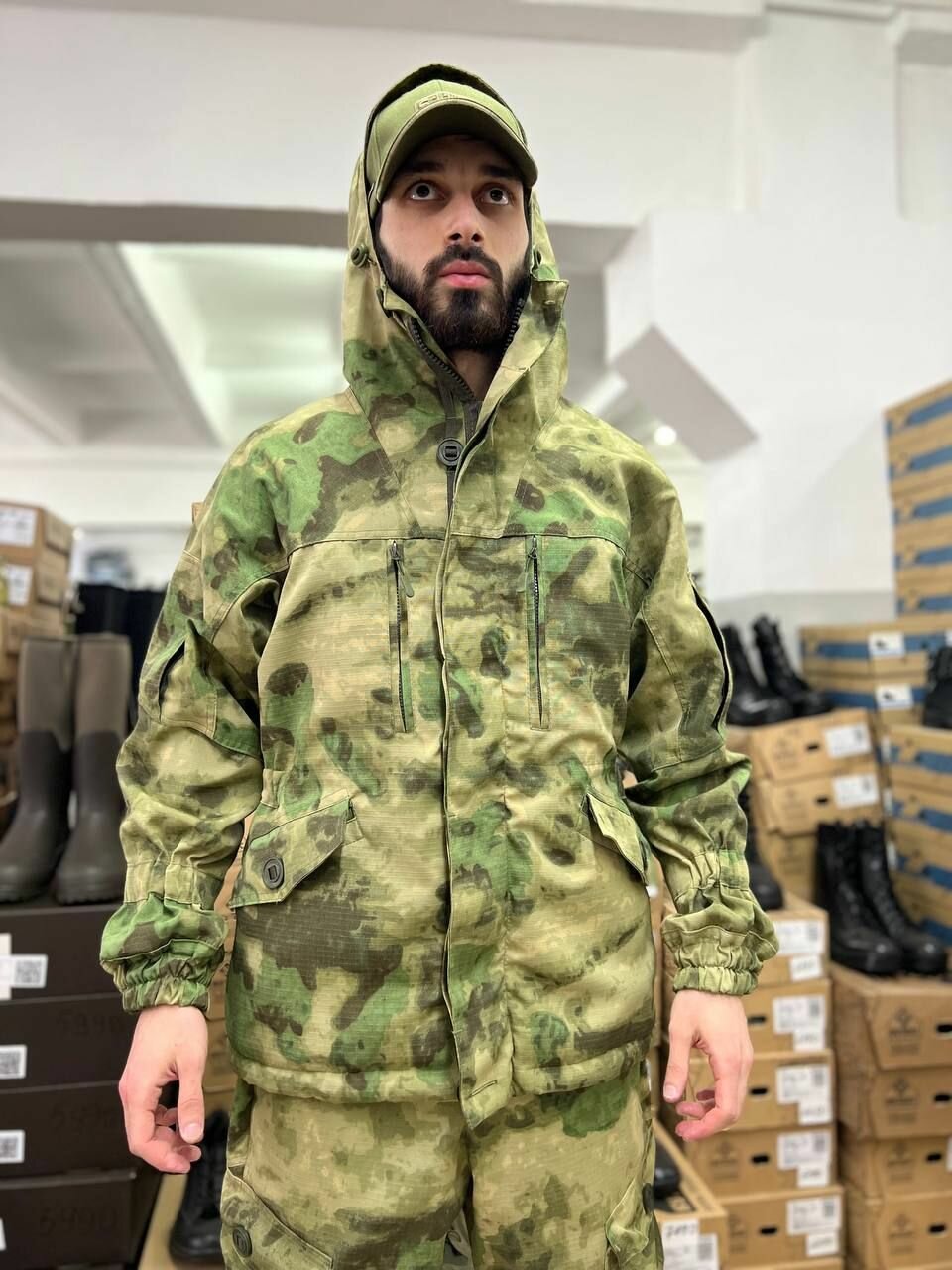 Костюм горка 6 флис лайт МОХ — фото 1