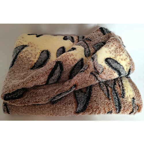 Плед Пятнышки 170х200 см двуспальный флисвелсофт Макери 580₽