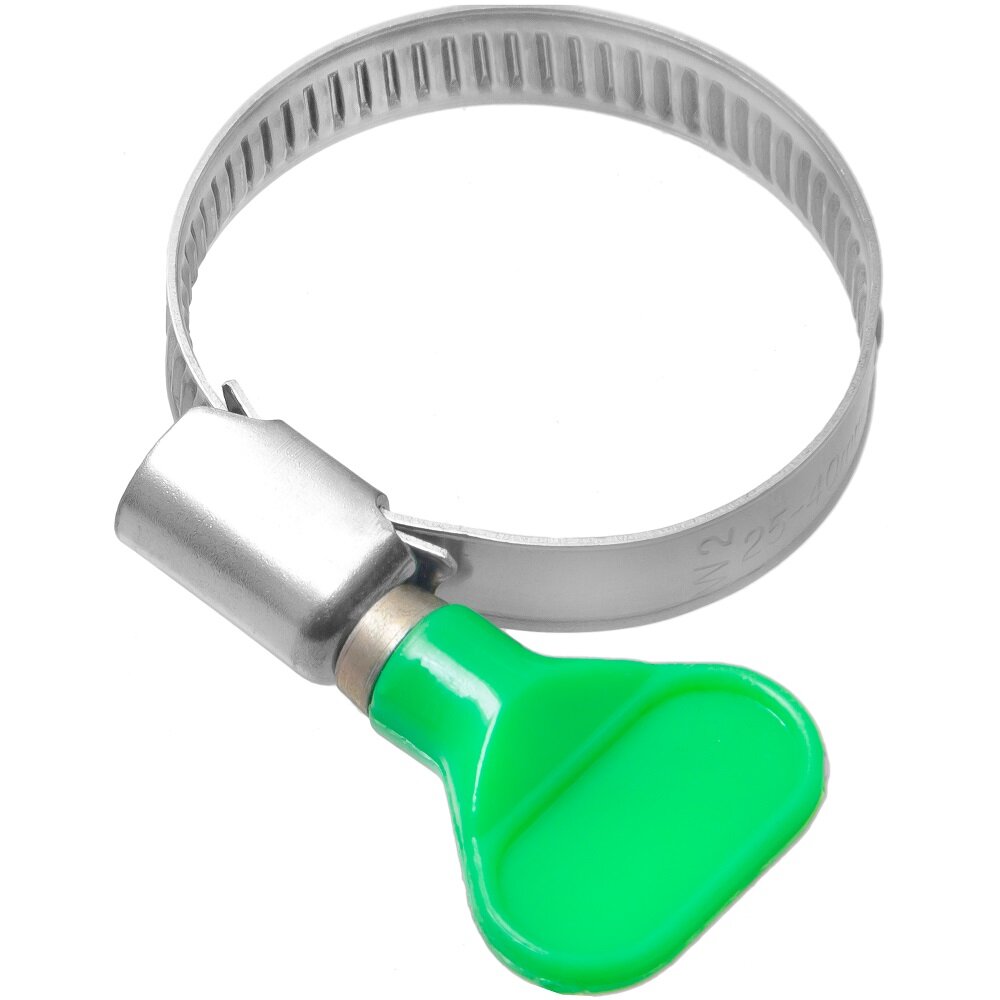 Хомут обжимной MPF из нержавеющей стали 25-40 мм с 