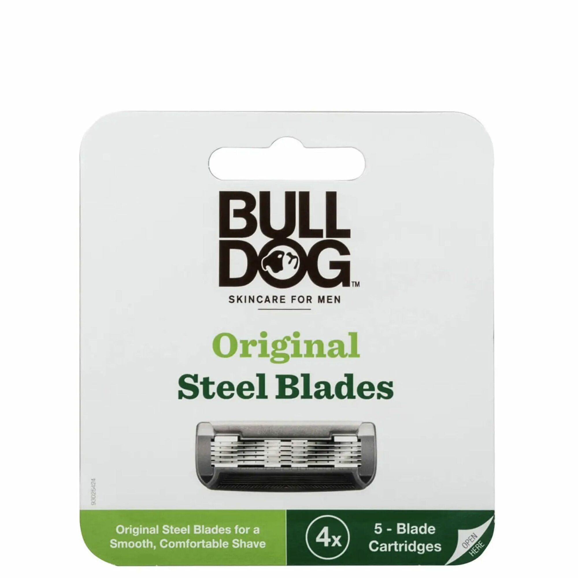 BULLDOG Сменные лезвия Original Steel Blades 4 шт