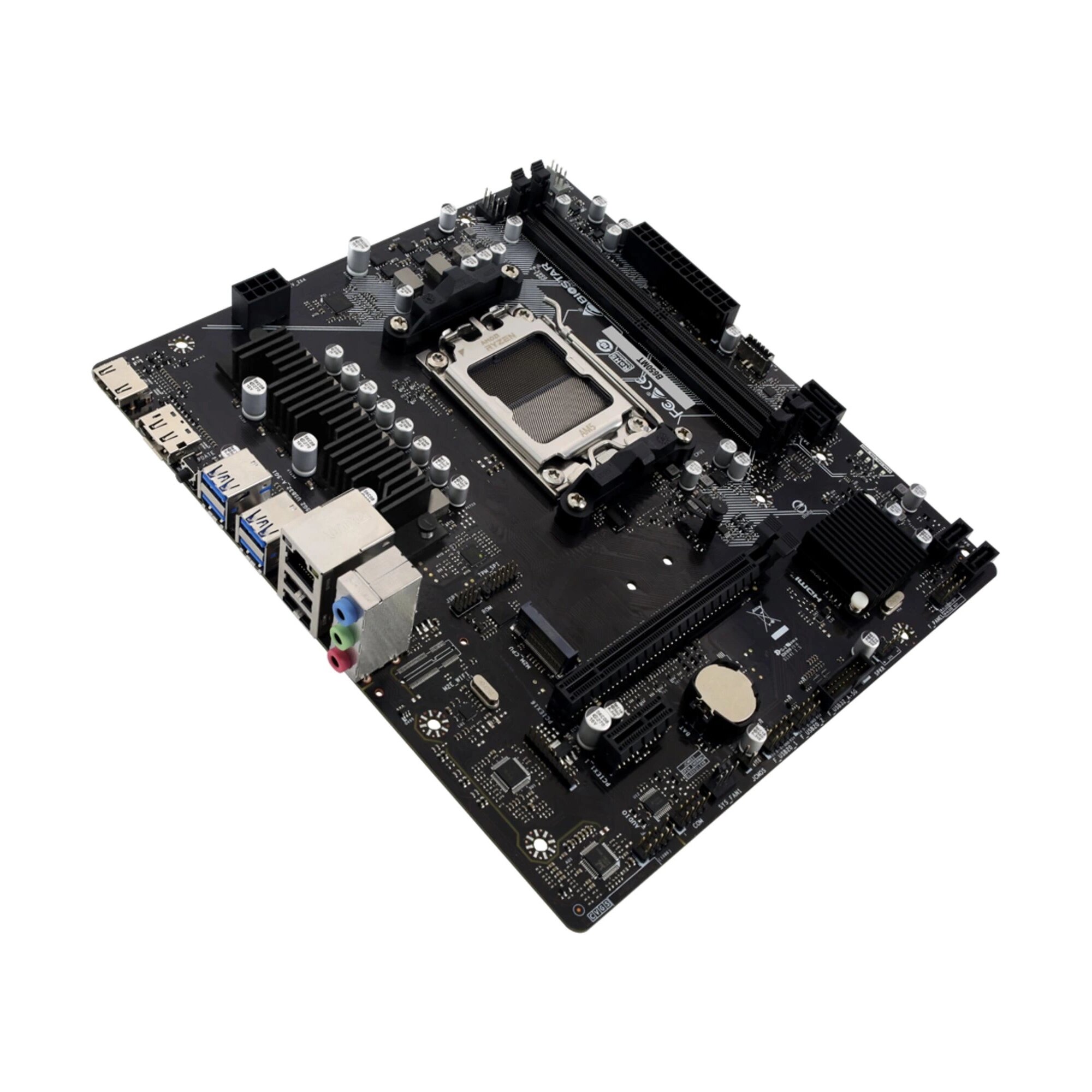 Материнская плата Biostar B650MT, SocketAM5, AMD B650, mATX — фото 1