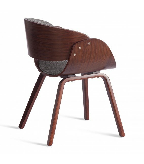 TetChair Стул LANDO (mod.8036), орех, серый — фото 1