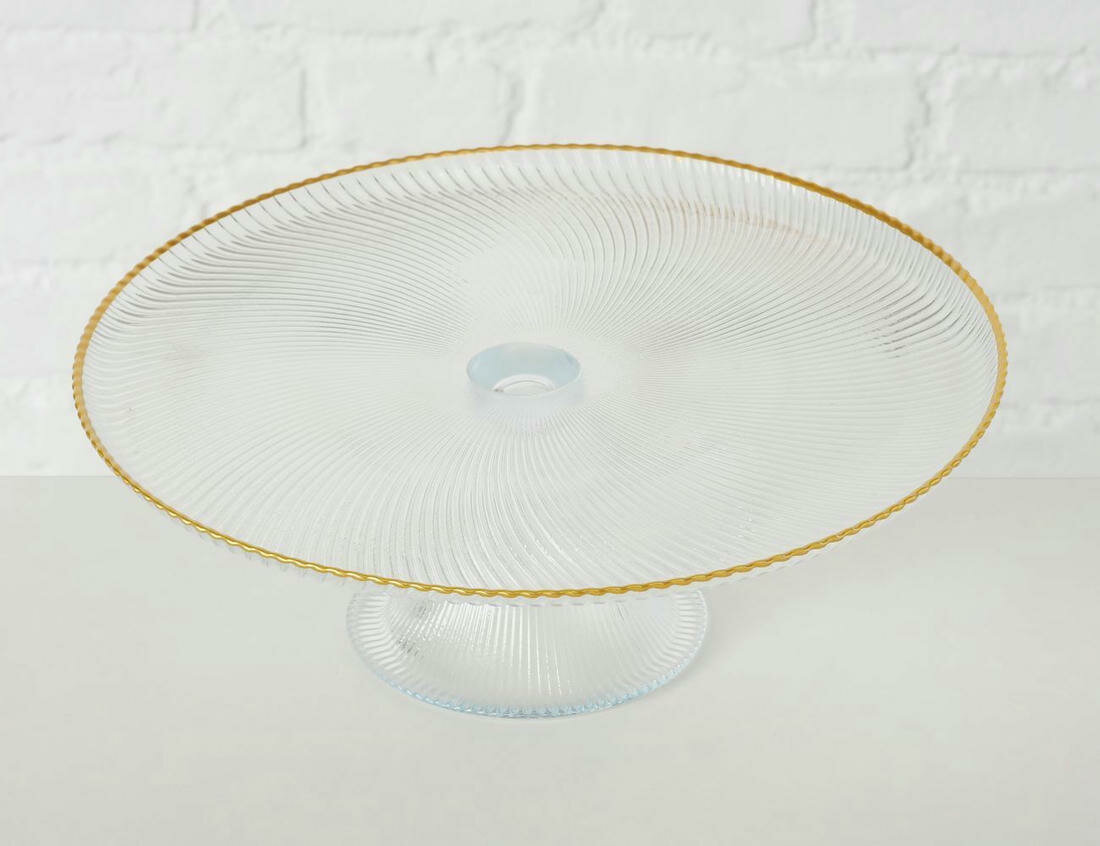 Подставка для торта, стекло, 26 см, Boltze