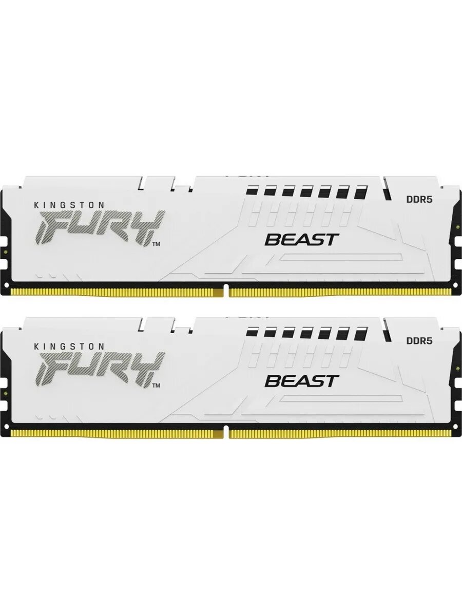 Оперативная память Kingston KF560C36BWE2K2-32 белый 32GB (2x16GB) DDR5 6000MT/s CL36 DIMM