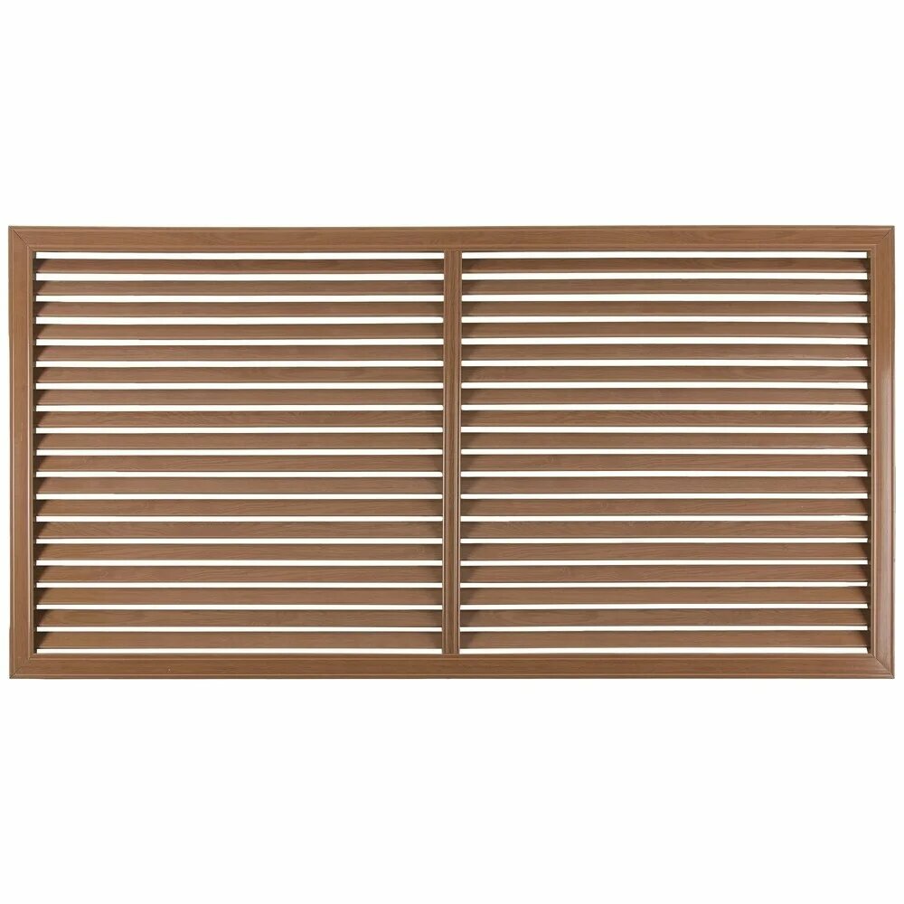 Решетка "Темная вишня" горизонтальное расположение 300x600 мм