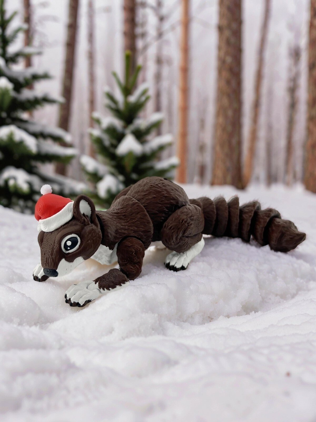 Детская игрушка Новогодняя белка — фото 1