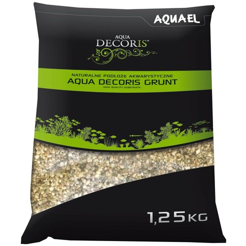 грунт для аквариума aquael aqua decoris dolomite gravel доломитовый 2 4мм 2кг AquaEl AQUA DECORIS GRUNT для растений 1,25кг 121115