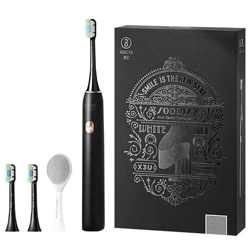 Электрическая зубная щетка Xiaomi Soocas X3U Sonic Electric подарочная упаковка черный 289000₽