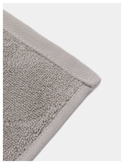 Текс-Дизайн Полотенце махровое Совершенство светло-серый (70x140) - фотография № 4
