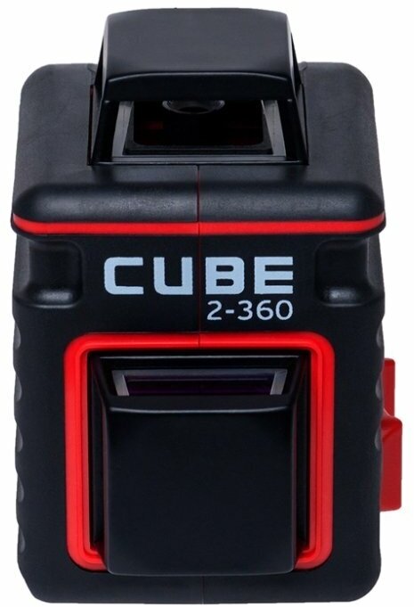 Нивелир Ada Cube 2-360 Ultimate Edition, black-red