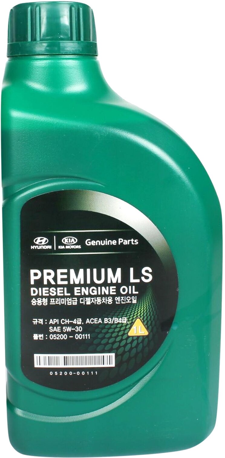 Синтетическое моторное масло MOBIS Premium LS Diesel 5W-30