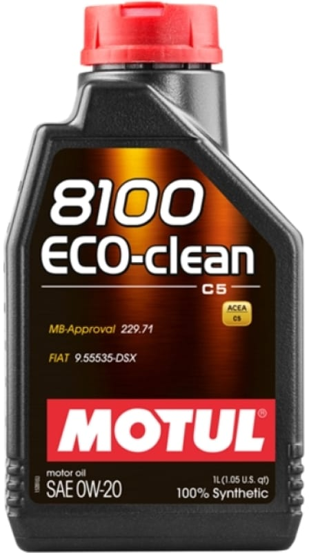 Масло моторное Motul 8100 Eco-clean 0W-20 синтетическое 1 л