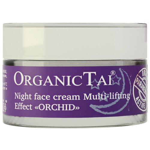 Organic Tai Ночной крем для лица Мульти-лифтинг эффект Орхидея 50 мл