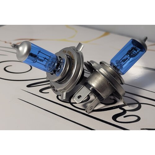 Лампа автомобильная H4 12v 60/55w Eagleye ярко-белая 2шт