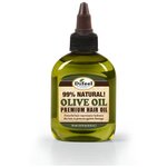 Difeel 99% Natural Olive Oil Premium Hair Oil 99% натуральное премиальное масло для волос с оливой, 75 мл - изображение