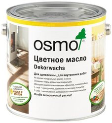 Масло OSMO Dekorwachs Intensive, 3169 черный, 0.75 л