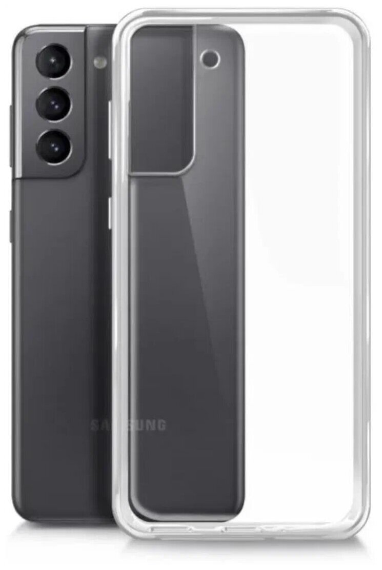 Прозрачный чехол для Samsung Galaxy S22 / Накладка / Бампер на Самсунг С22